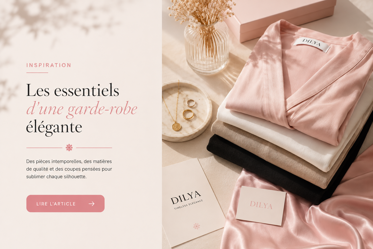 Les essentiels d'une garde-robe élégante